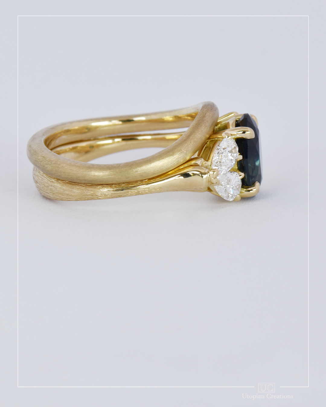Sapphire and Diamond Ring - Baret Collection
