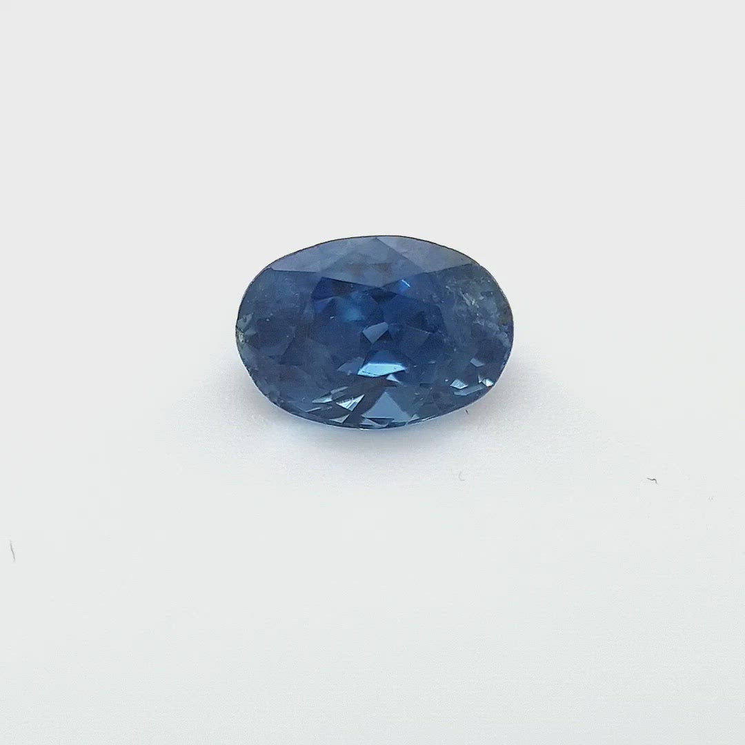 1.19ct Australian Sapphire, Blue - Oval