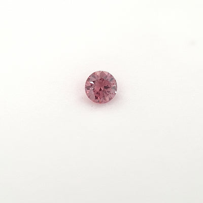0.037ct Australian Pink Argyle Diamond 4PR SI1 - Round