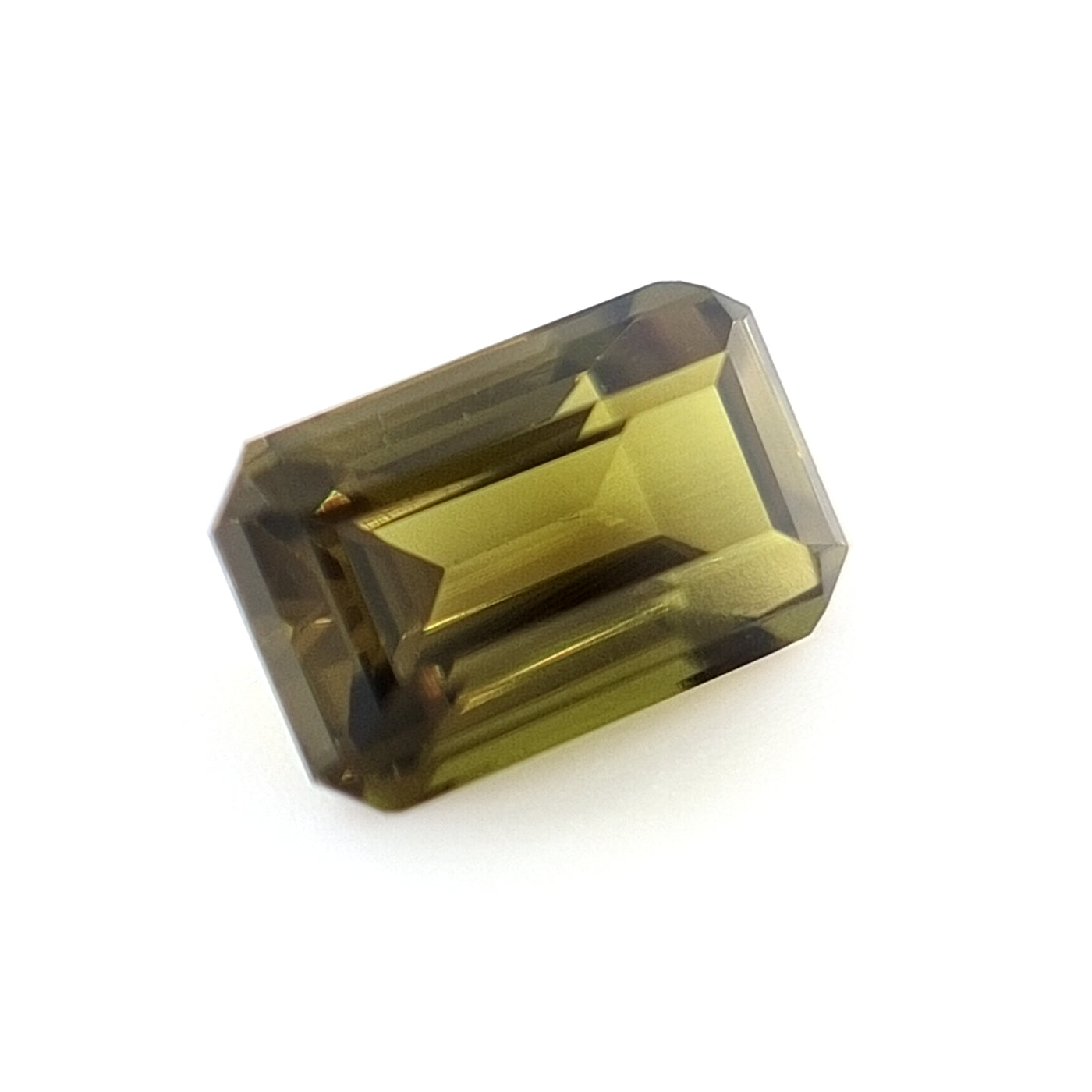 1.43ct Australian Sapphire, Green - Emerald Cut