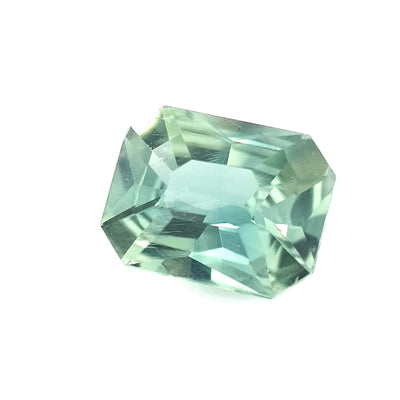 0.96ct Australian Sapphire, Green, Teal - Radiant Cut