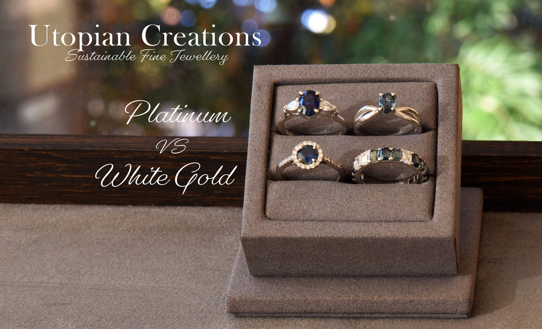 White Gold vs Platinum for Engagement and Wedding Rings: