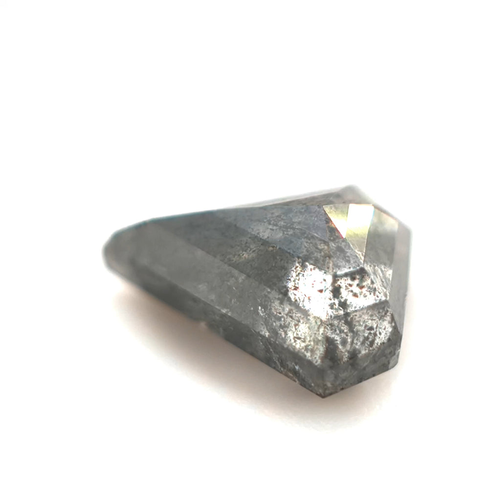 Salt and Pepper Diamond | 1.09ct, Shield