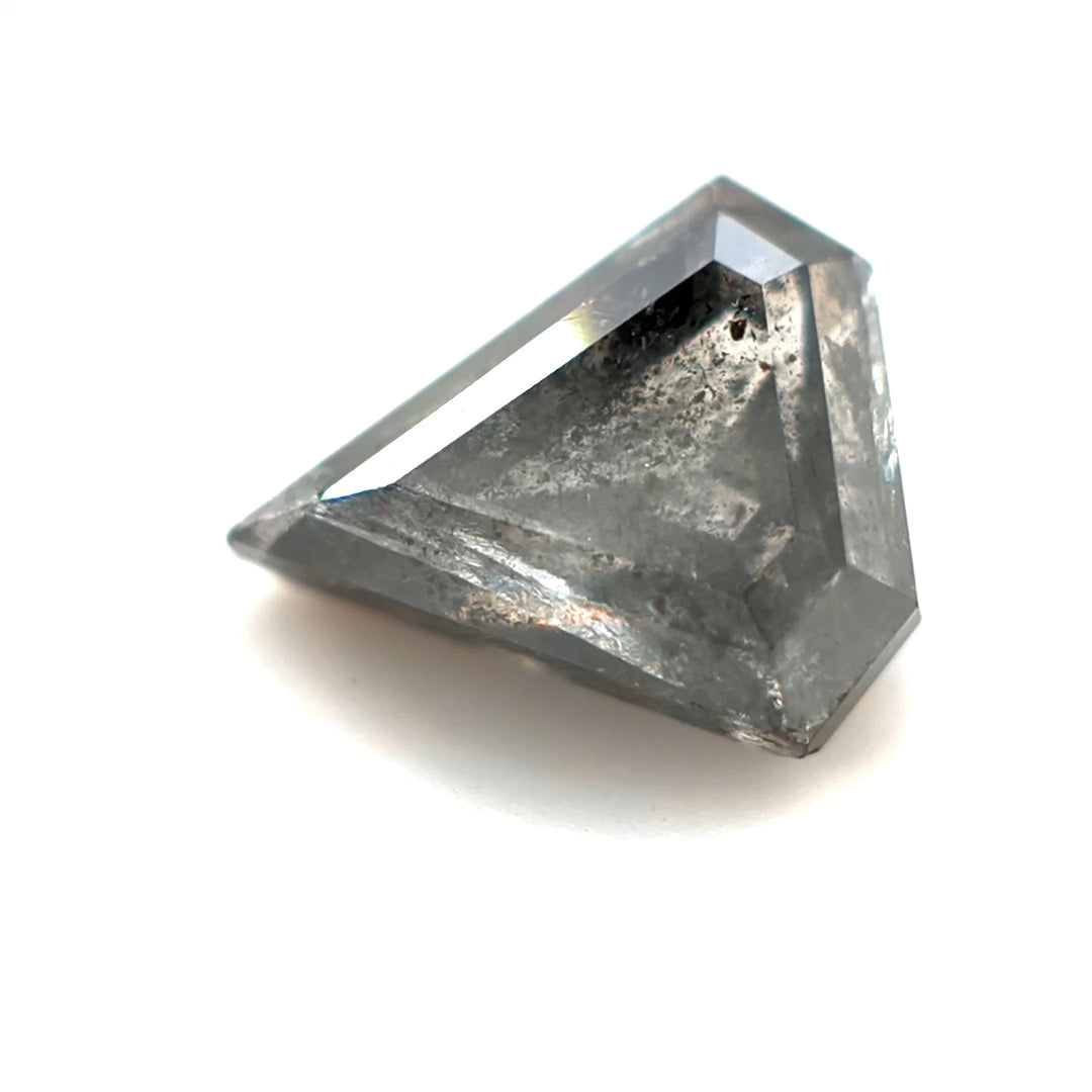 Salt and Pepper Diamond | 1.09ct, Shield