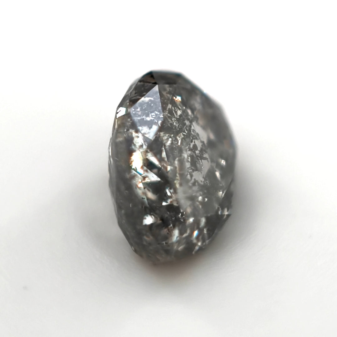 1.10ct Salt &amp; Pepper - Pear cut