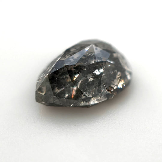 1.10ct Salt &amp; Pepper - Pear cut