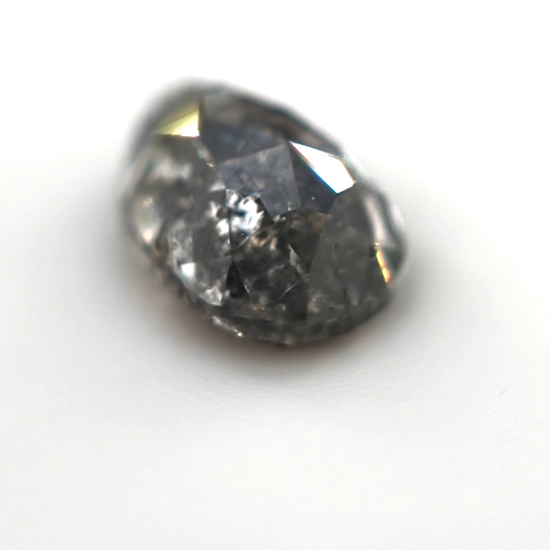 1.10ct Salt &amp; Pepper - Pear cut