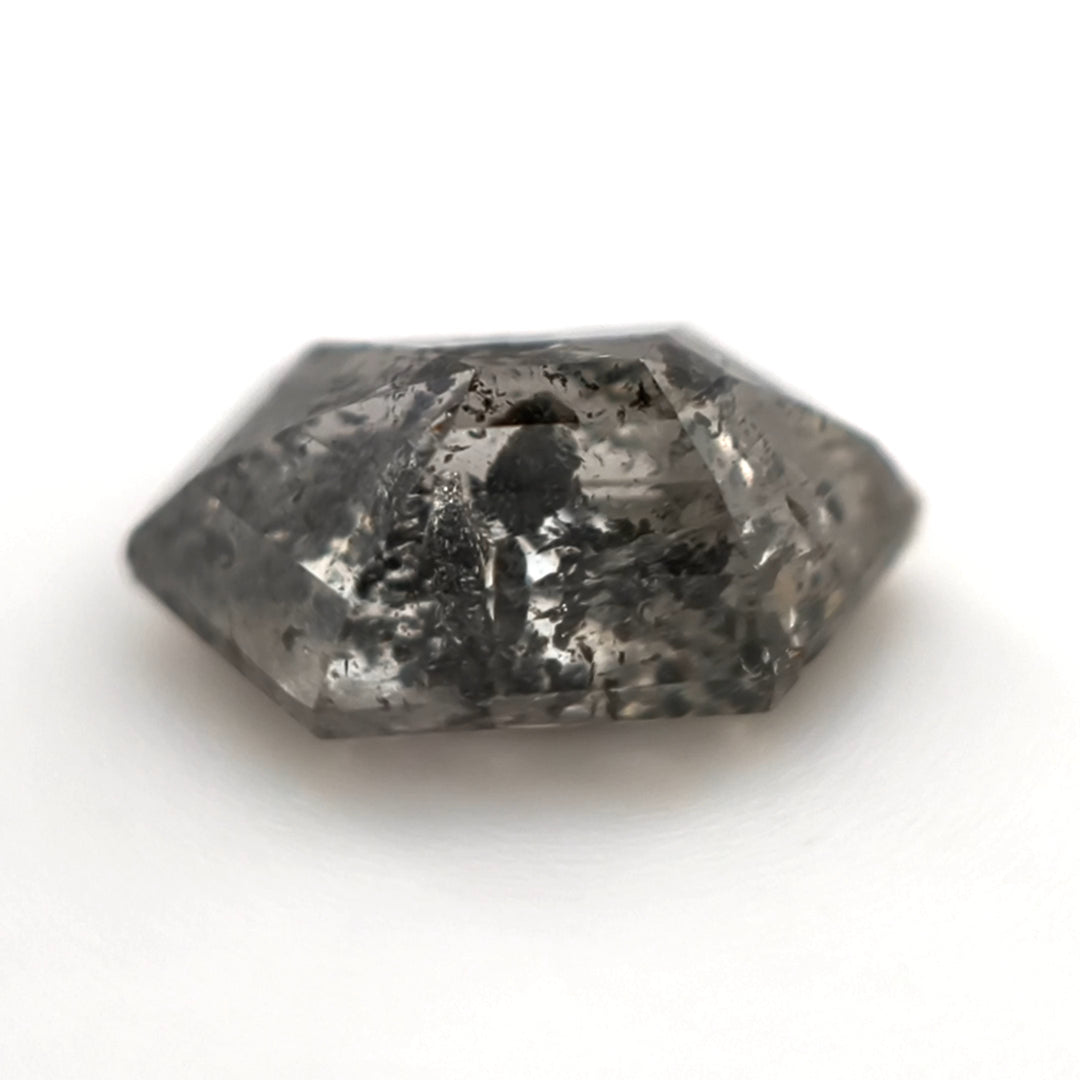 1.42ct Salt &amp; Pepper Dia - Hex