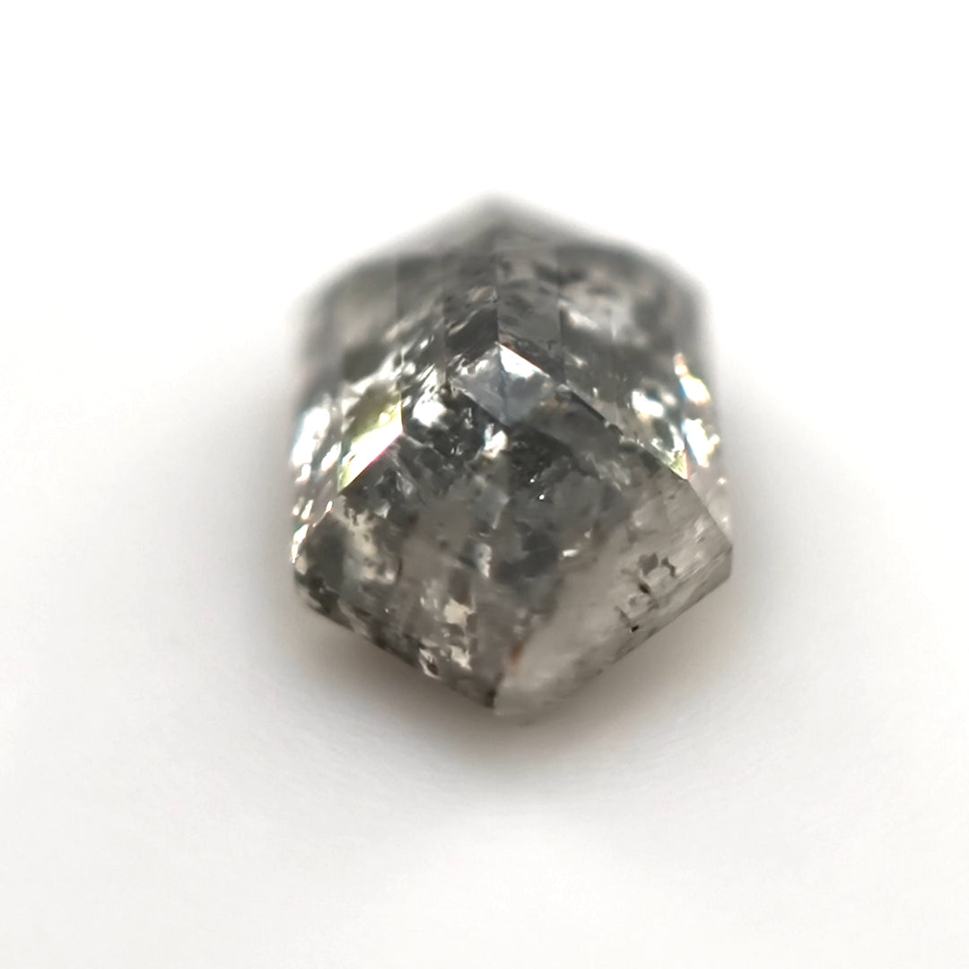1.42ct Salt &amp; Pepper Dia - Hex