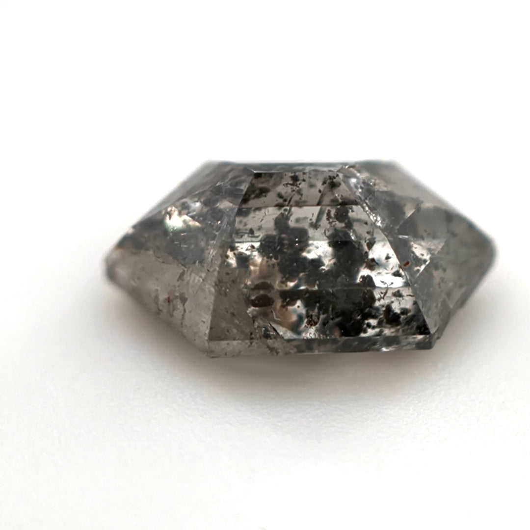 1.42ct Salt &amp; Pepper Dia - Hex