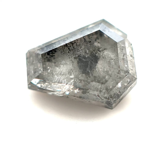 Salt and Pepper Diamond | 1.59ct, Coffin