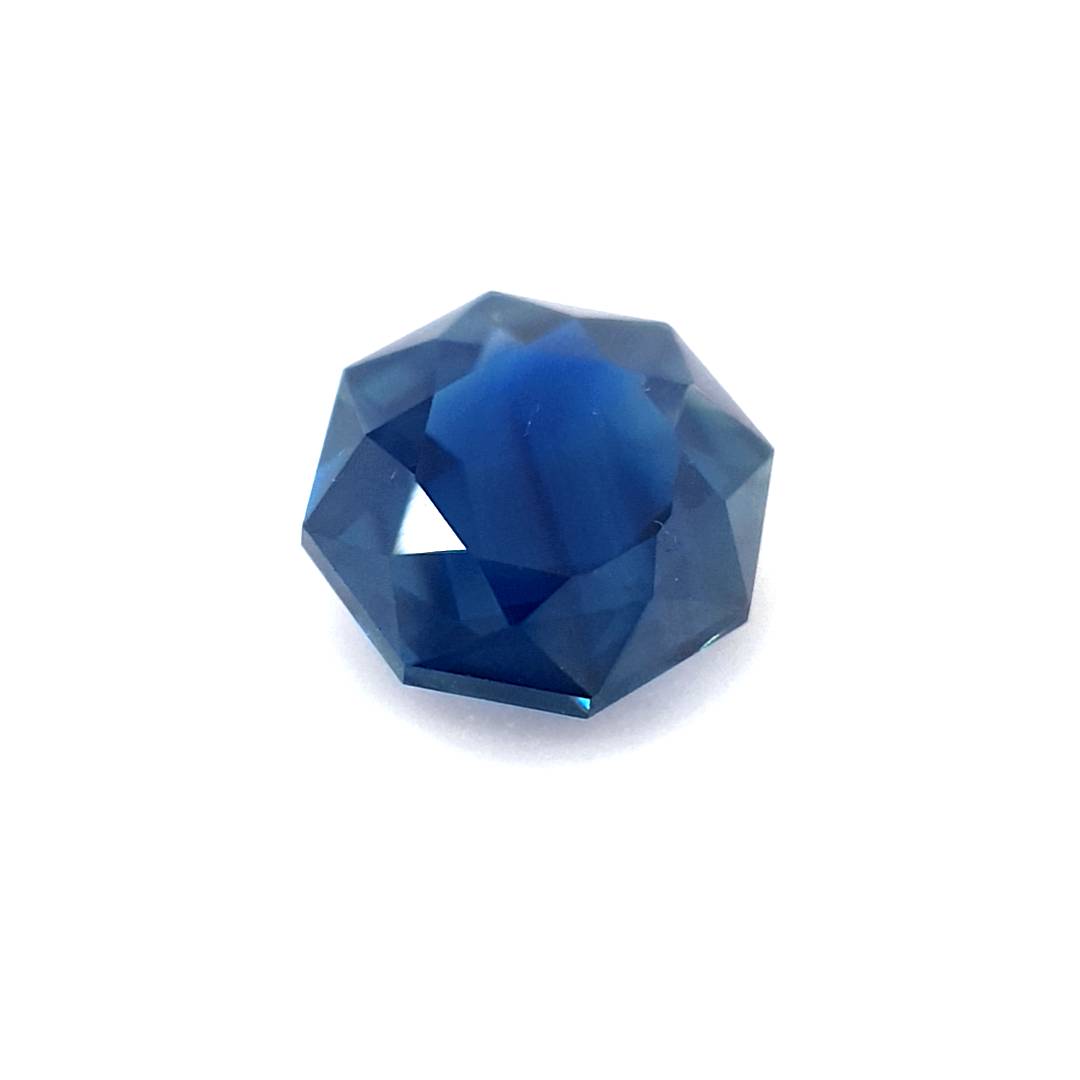 1.33ct Australian Sapphire, Teal, Blue - Octagon Cut