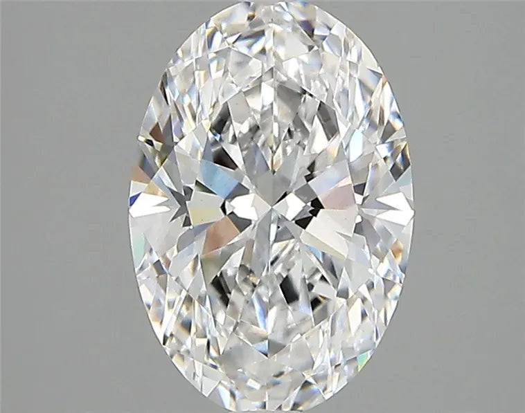 2.04ct Oval Lab Grown Diamond (Colour D, Clarity VS1, IGI Certified)