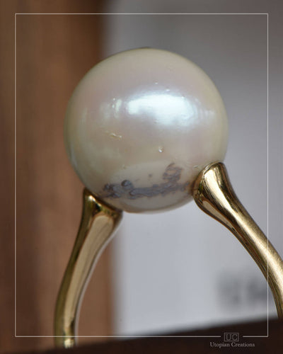 Klaia - Australian South Sea Pearl and Australian Yellow Gold Ring