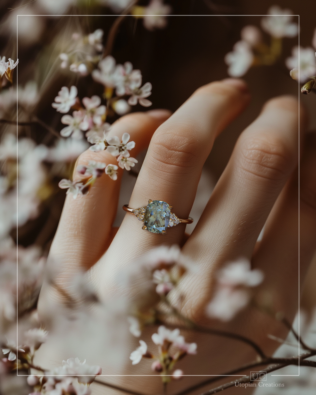 Marina - Australian Aquamarine - Juniper Collection