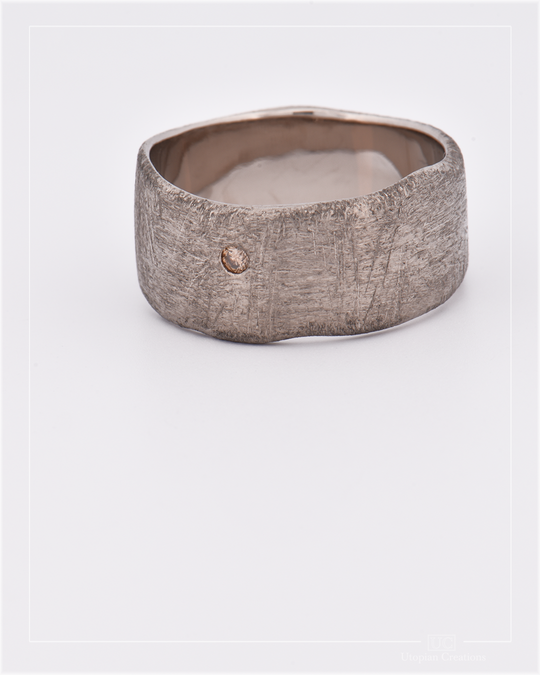 Elemental Ring - Argyle Champagne Diamond, White Gold