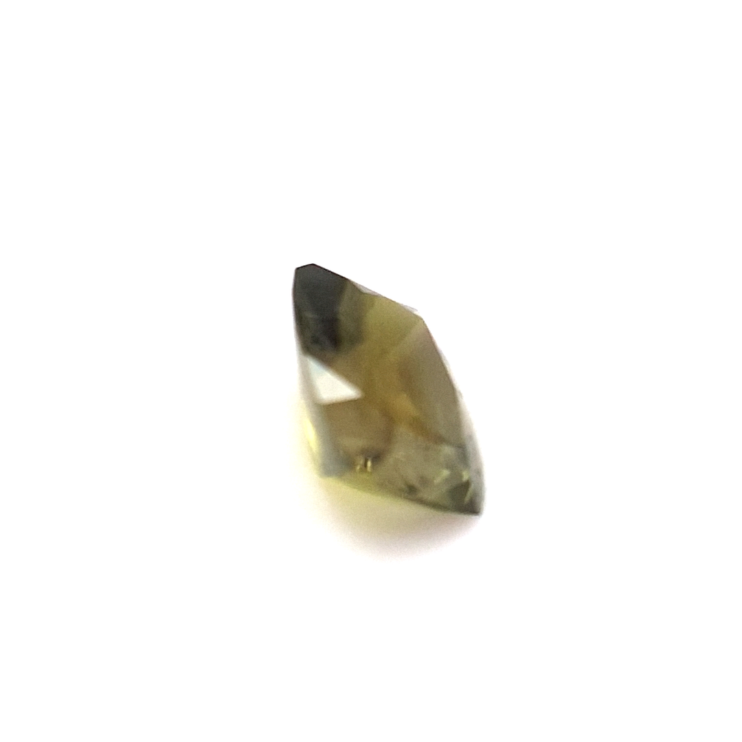 0.85ct Australian Sapphire, Brown, Chocolate - Cushion Cut