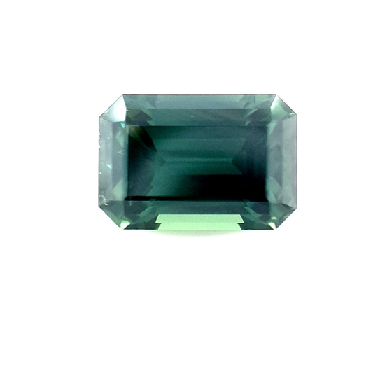 1.90ct Australian Sapphire, Teal  - Emerald Cut