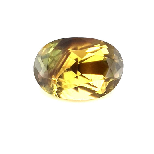 1.19ct Australian Sapphire, Yellow, Brown - Oval