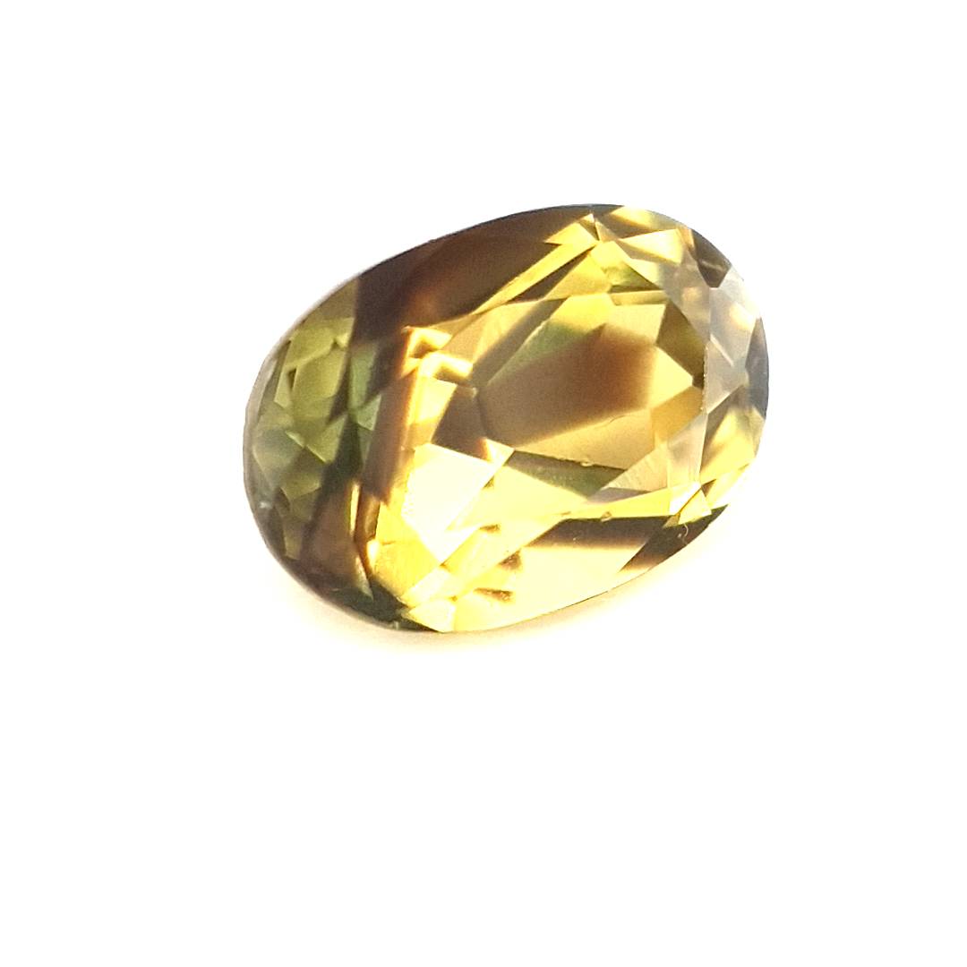 1.19ct Australian Sapphire, Yellow, Brown - Oval
