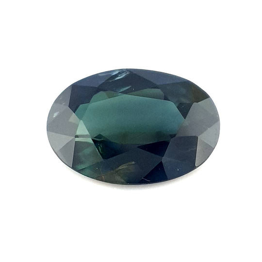 1.30ct Australian Sapphire, Deep Teal - Oval