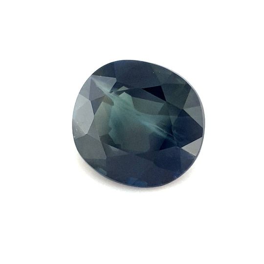 1.32ct Australian Sapphire, Deep Teal - Oval