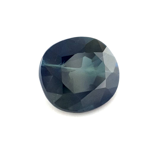 1.32ct Australian Sapphire, Deep Teal - Oval