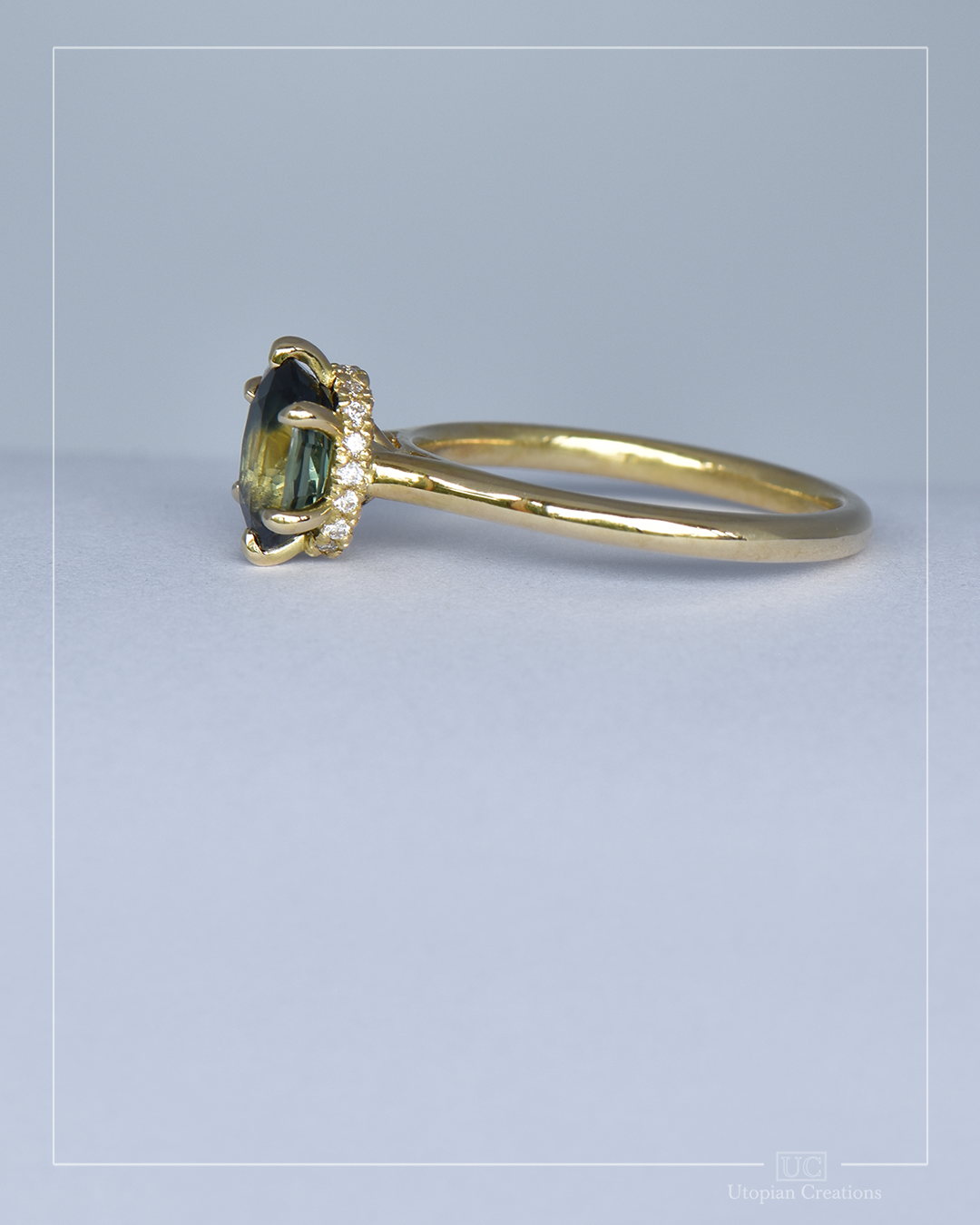 Parti Sapphire, Hidden Halo - Nova Collection