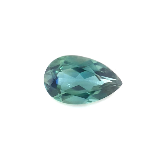 1.09ct Australian Sapphire, Blue, Teal - Pear