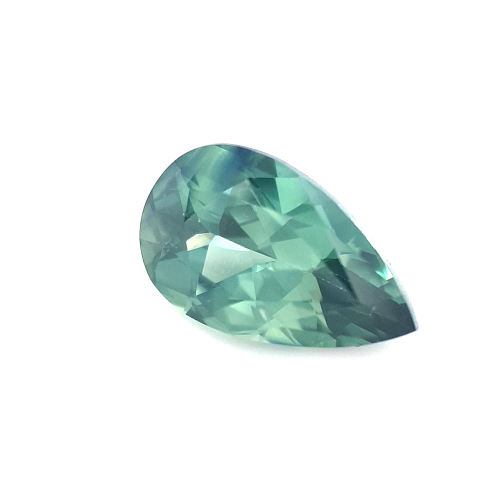 2.03ct Australian Sapphire, Blue, Teal - Pear