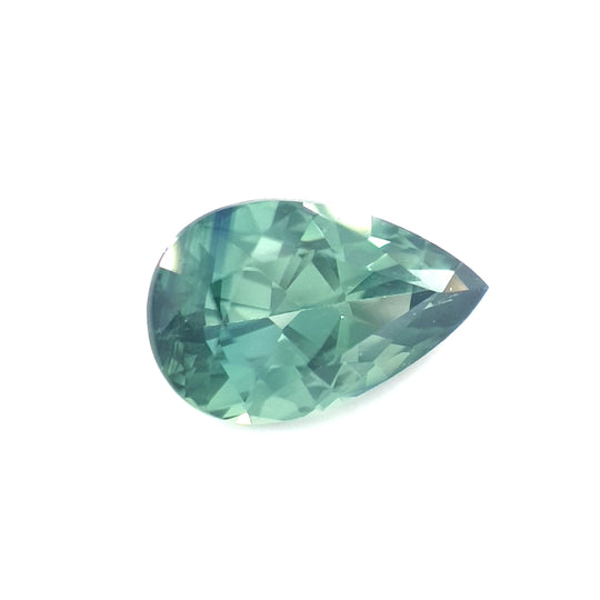 2.03ct Australian Sapphire, Blue, Teal - Pear