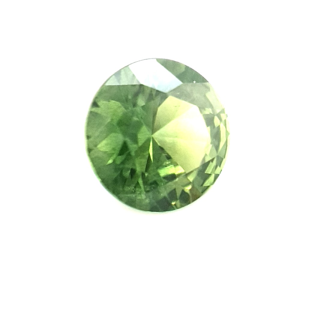 1.68ct Australian Sapphire, Green - Round