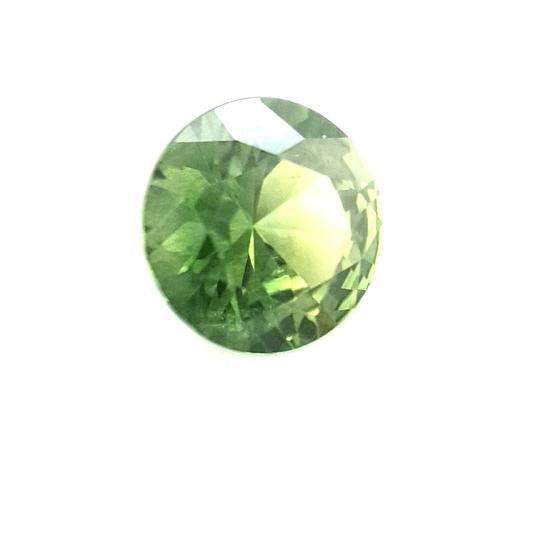 1.68ct Australian Sapphire, Green - Round