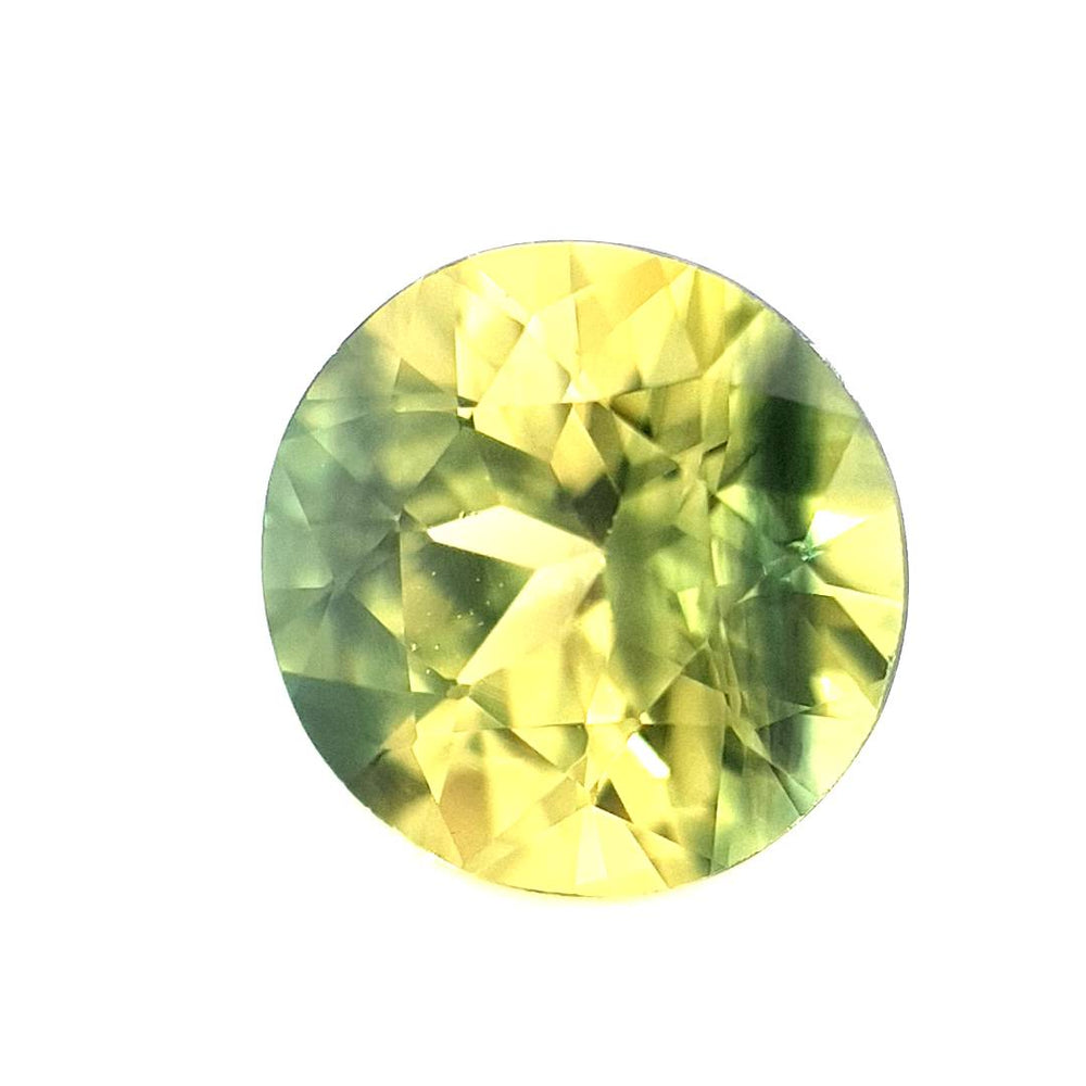 1.75ct Australian Sapphire, Parti, Yellow, Blue, Green - Round