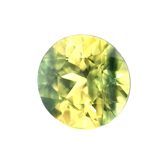 1.75ct Australian Sapphire, Parti, Yellow, Blue, Green - Round