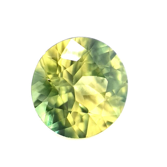 1.75ct Australian Sapphire, Parti, Yellow, Blue, Green - Round