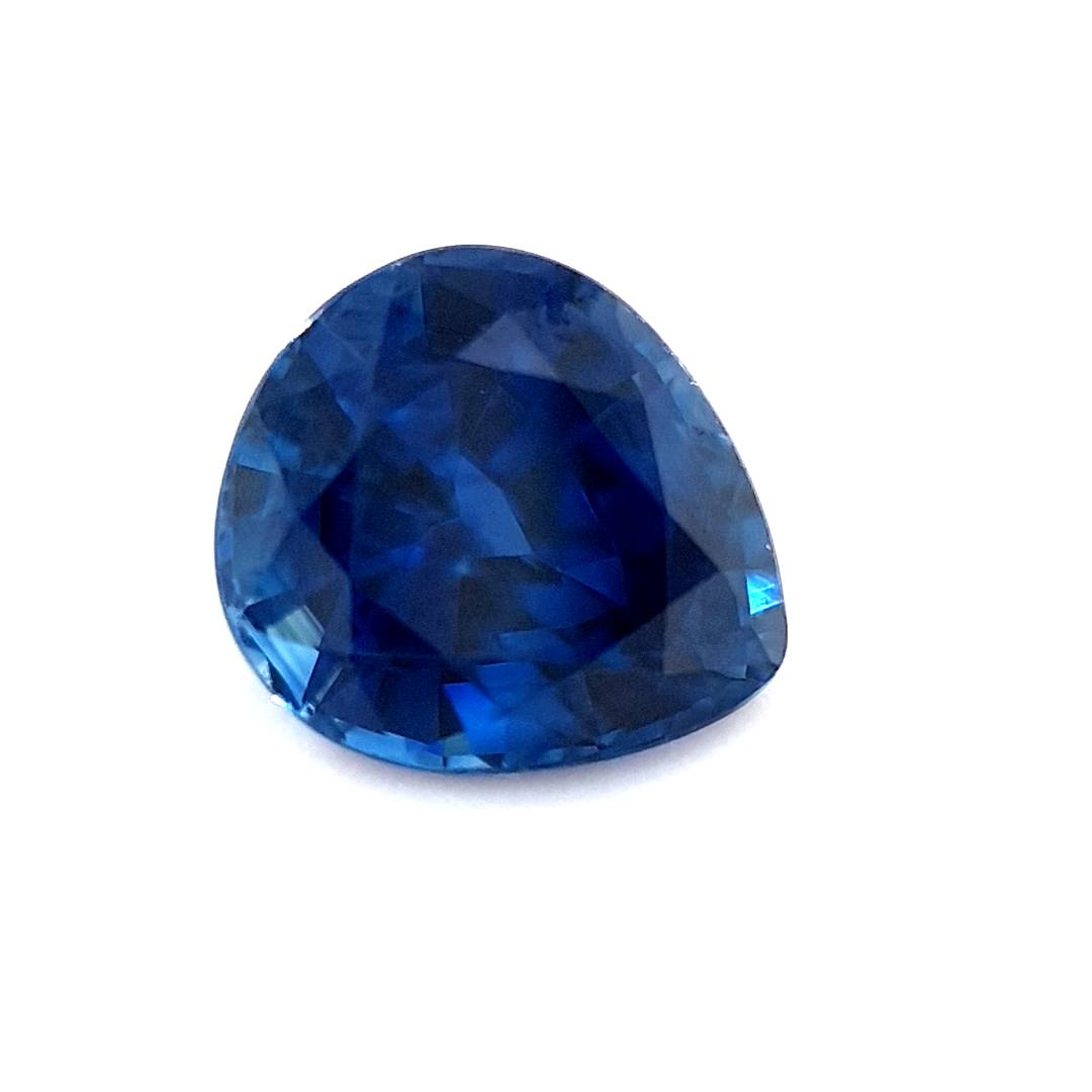 0.84ct Australian Sapphire, Blue - Pear