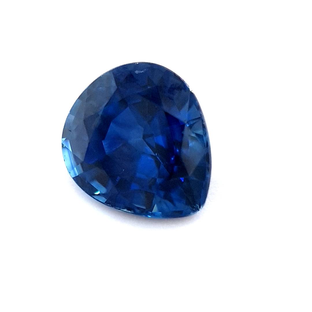 0.84ct Australian Sapphire, Blue - Pear