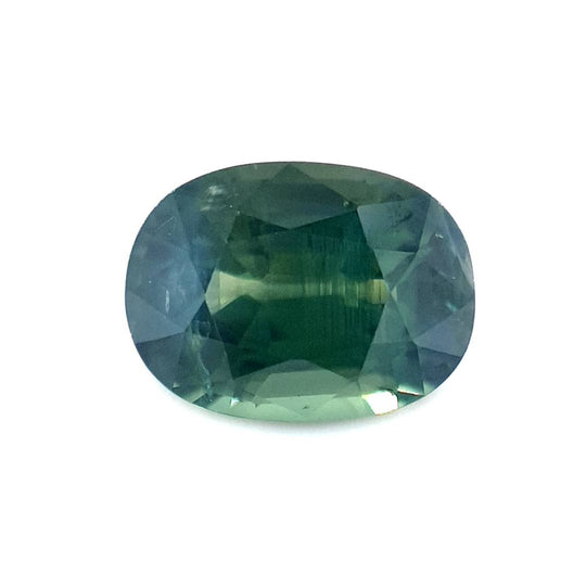 1.40ct Australian Sapphire, Green Teal - Oval