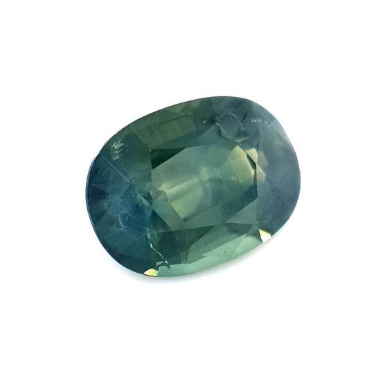 1.40ct Australian Sapphire, Green Teal - Oval