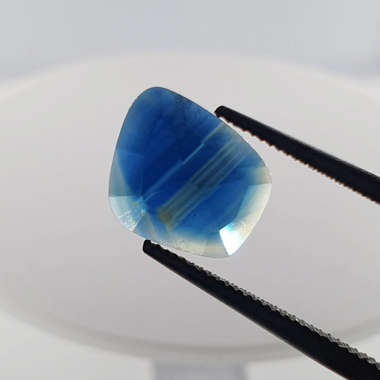 2.20ct Australian Sapphire, Parti, Blue, Yellow - Rose Cut Freeform