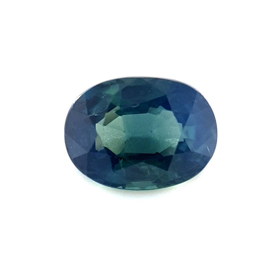 1.27ct Australian Sapphire, Deep Teal - Oval