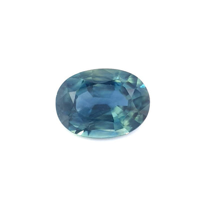 0.96ct Australian Sapphire, Parti, Blue, Teal - Oval