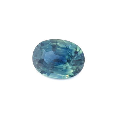 0.96ct Australian Sapphire, Parti, Blue, Teal - Oval