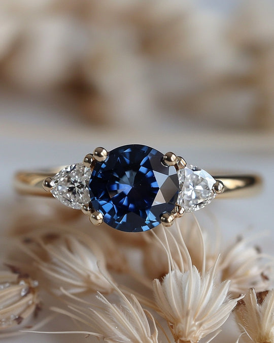 1.82ct Australian Sapphire, Blue - Round
