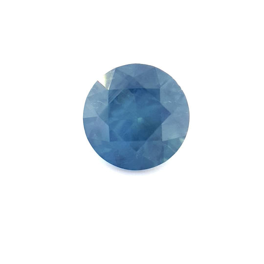 1.05ct Australian Sapphire, Blue, Teal - Round