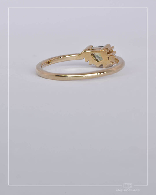 Cleo - Australian Sapphire and Diamond Ring