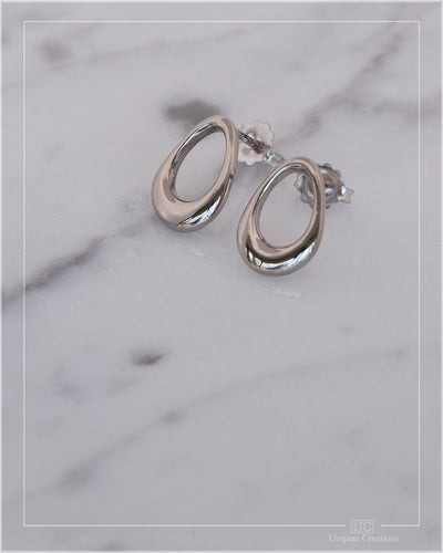 Dew - 18k White Gold Earrings