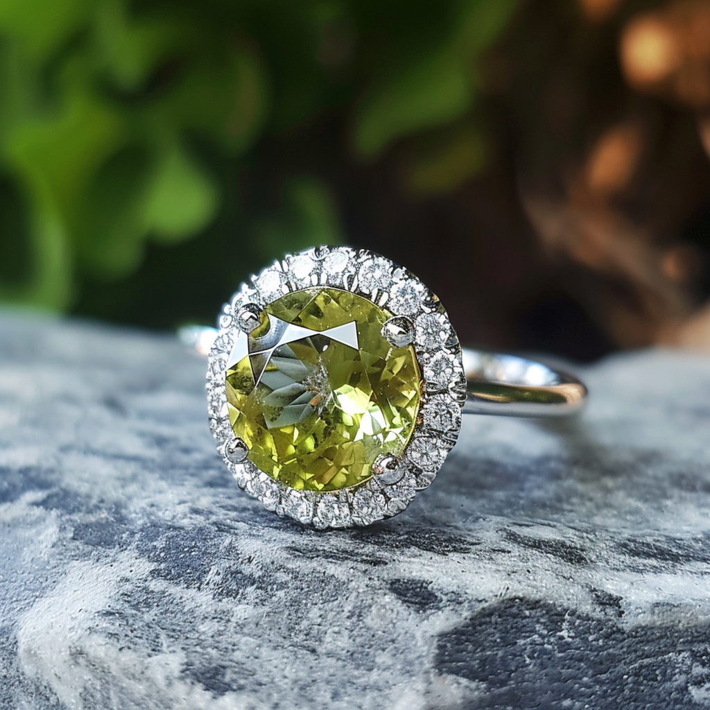 4.15ct Australian Yellow/Parti Sapphire - Round