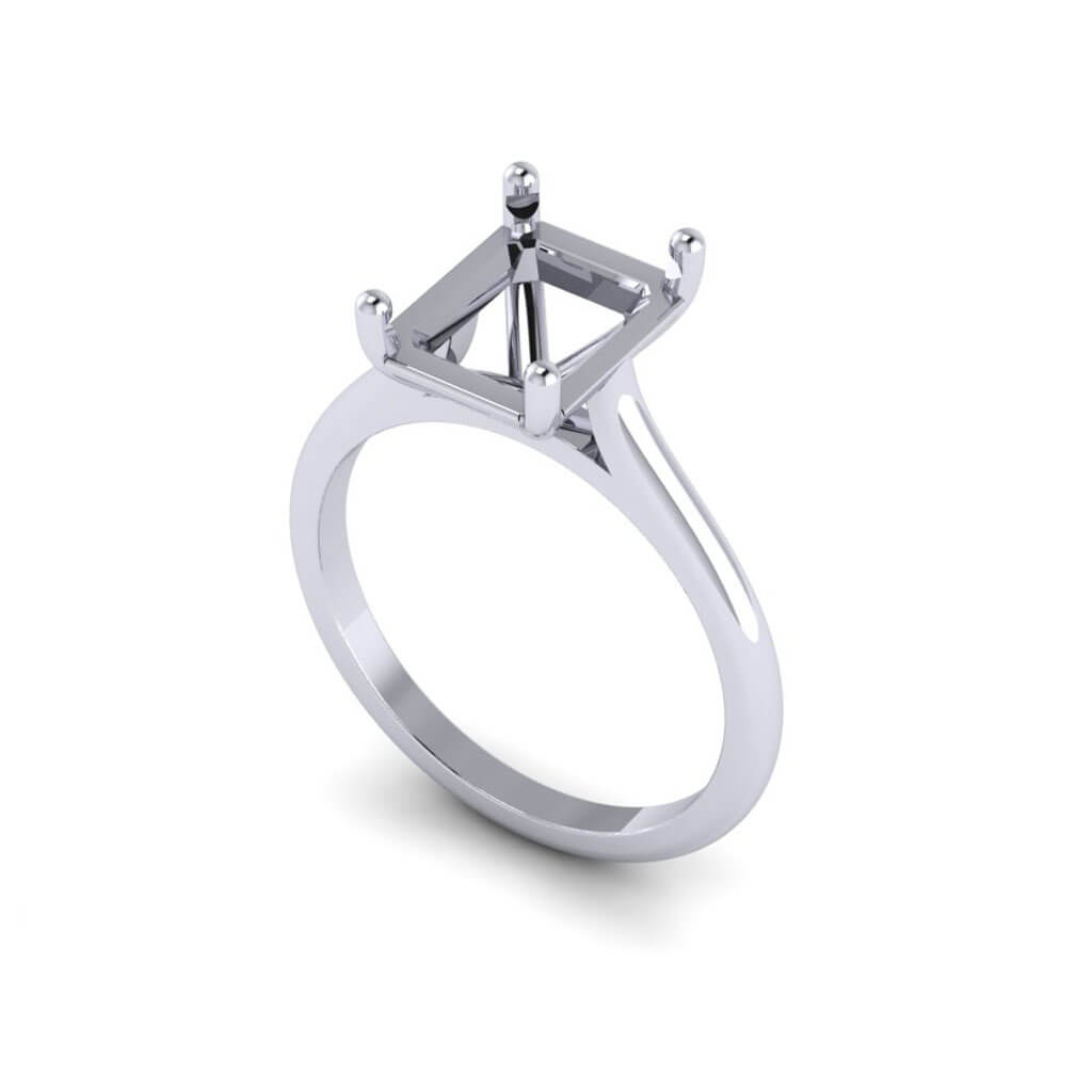 Hibbertia - Ring Only, Choose The Main Gemstone Separately